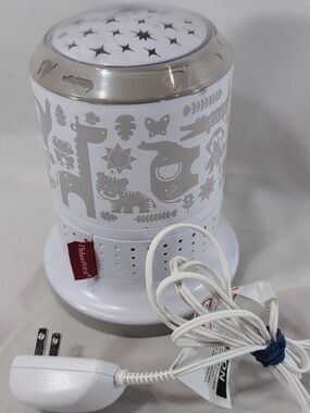 Fisher-Price White and Silver Starry Night Projector Lamp